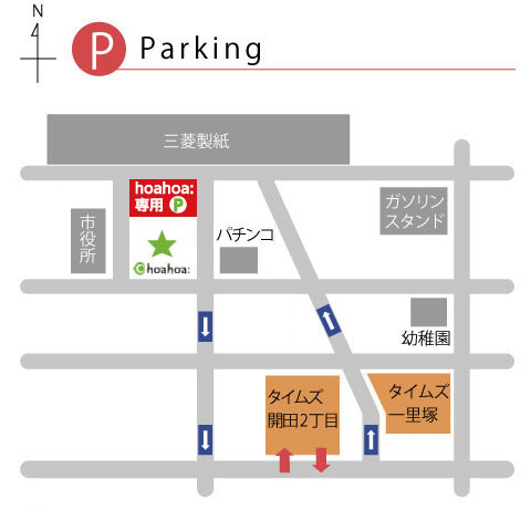 P parking